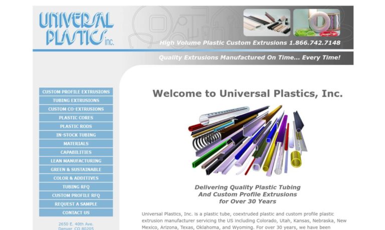 Universal Plastics, Inc.