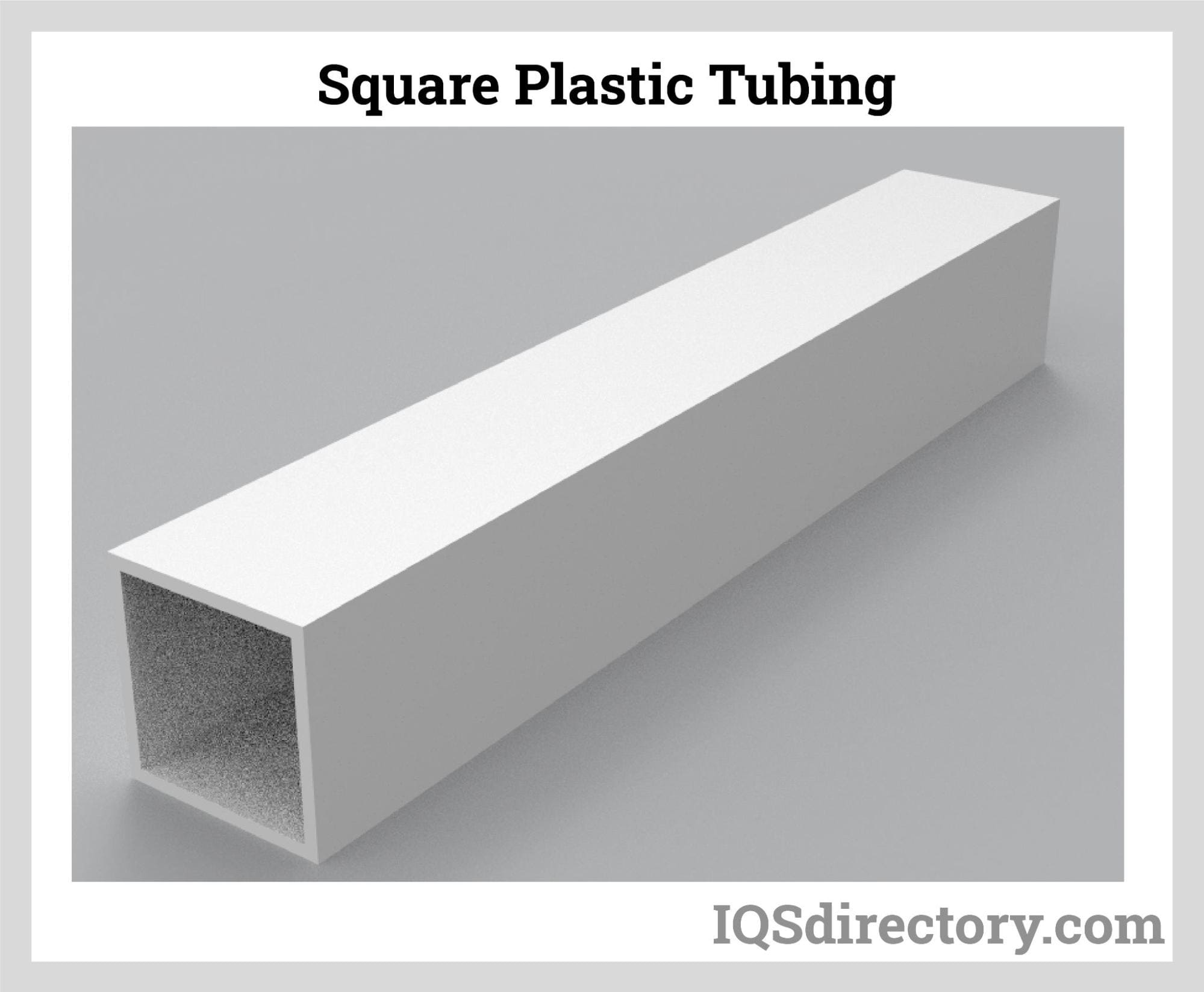 Square Plastic Tubing