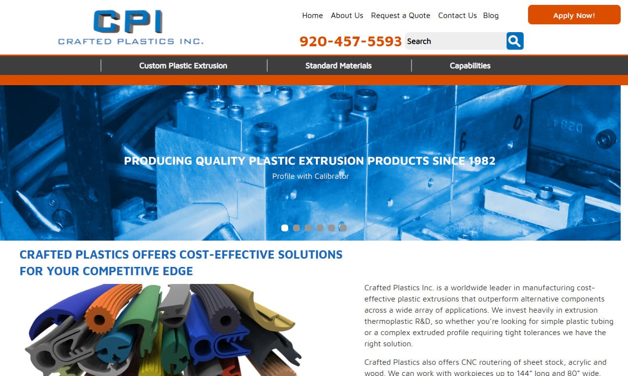 Crafted Plastics Inc.